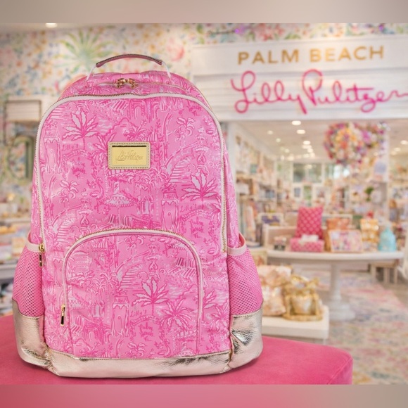 Lilly Pulitzer Handbags - Lilly Pulitzer ‘Palm Beach Playground’ Backpack